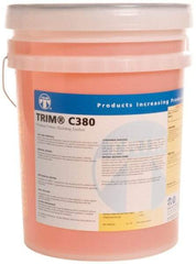 Master Fluid Solutions - Trim C380, 5 Gal Pail Grinding Fluid - Synthetic, For Machining - Exact Industrial Supply