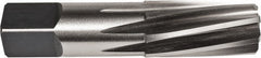 Union Butterfield - 3/8" Pipe, 0.606" Diam, 0.54" Small End Diam, 0.7" Straight Shank, 1-1/16" Flute, Taper Pipe Reamer - Exact Industrial Supply