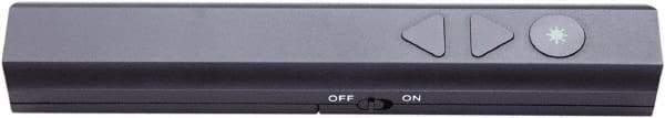 Quartet - Metal Wireless Presenter Laser Pointer - Black, 2 AAA Batteries Included - Exact Industrial Supply
