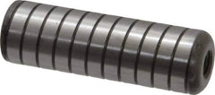 Holo-Krome - 5/8" Diam x 2" Pin Length 4000 Alloy Steel Pull Out Dowel Pin - Black Luster Finish, C 47-58 & C 60 (Surface) Hardness, 1 Beveled & 1 Threaded End - Exact Industrial Supply