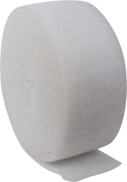 Made in USA - 90' Long x 14" Wide x 1" Thick Polyester Media Air Filter Media Roll - MERV 5, 85% Arrestance Efficiency, 500 FPM Max Air Flow, 0.14" wpg Init Resist, 1" wpg Final Resist, 30% Particle Capture Efficiency, Use with Any Unit - Exact Industrial Supply