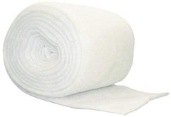 Made in USA - 90' Long x 20" Wide x 5/8" Thick Polyester Paint Arrestor Air Filter Media Roll - MERV 3, 72% Arrestance Efficiency, 300 FPM Max Air Flow, 0.12" wpg Init Resist, 1" wpg Final Resist, Use with Any Unit - Exact Industrial Supply