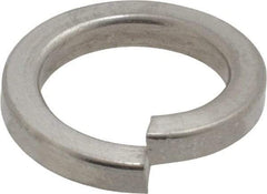 Value Collection - M14, 14.2mm ID, 3mm Thick High Collar Split Lock Washer - 18-8 Austenitic Grade A2 Stainless Steel, Uncoated, 14.2mm Min ID, 14.7mm Max ID, 21.1mm Max OD - Exact Industrial Supply