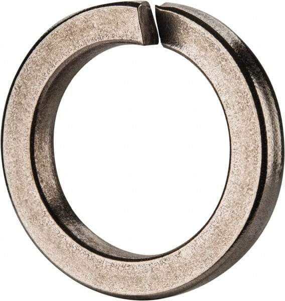 Value Collection - M16, 16.2mm ID, 3.5mm Thick High Collar Split Lock Washer - 18-8 Austenitic Grade A2 Stainless Steel, Uncoated, 16.2mm Min ID, 17mm Max ID, 24.4mm Max OD - Exact Industrial Supply