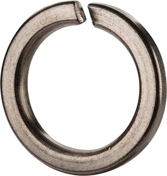 Value Collection - M24, 24.5mm ID, 35.9mm OD, 5mm Thick High Collar Split Lock Washer - 18-8 Austenitic Grade A2 Stainless Steel, Uncoated, 24.5mm Min ID, 25.5mm Max ID - Exact Industrial Supply