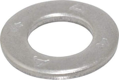 Value Collection - M8 Screw, Grade 316 Stainless Steel Standard Flat Washer - 8.4mm ID x 16mm OD, Plain Finish - Exact Industrial Supply