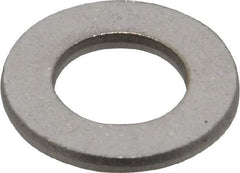 Value Collection - M10 Screw, Grade 316 Stainless Steel Standard Flat Washer - 10.5mm ID x 20mm OD, Plain Finish - Exact Industrial Supply