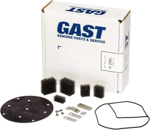 Gast - 15 Piece Air Compressor Repair Kit - For Use with Gast DOA Lab Models - Exact Industrial Supply