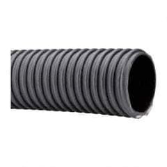 Continental ContiTech - 3" ID x 3.7" OD, 30 Max psi, 29 In. Hg, Dry Material Handling & Transfer Hose - Thermoplastic, -30 to 158°F, 7-1/2" Bend Radius, 100' Coil Length, Black - Exact Industrial Supply