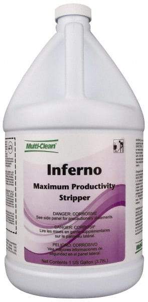 Minuteman - 55 Gal Drum Stripper - Use on Concrete, Terrazzo, Vinyl, Vinyl Composite Tile (VCT) - Exact Industrial Supply