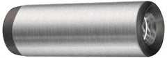 Jergens - 3/8" Diam x 2-1/2" Pin Length Alloy Steel Pull Out Dowel Pin - C 47-58 & C 60-64 (Surface) Hardness, 1 Beveled & 1 Threaded End - Exact Industrial Supply
