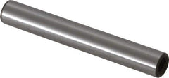 Jergens - 1/4" Diam x 1-3/4" Pin Length Alloy Steel Pull Out Dowel Pin - C 47-58 & C 60-64 (Surface) Hardness, 1 Beveled & 1 Threaded End - Exact Industrial Supply