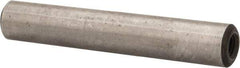 Jergens - 3/8" Diam x 2-1/4" Pin Length Alloy Steel Pull Out Dowel Pin - C 47-58 & C 60-64 (Surface) Hardness, 1 Beveled & 1 Threaded End - Exact Industrial Supply