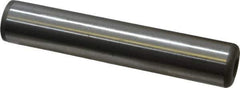 Jergens - 3/4" Diam x 4" Pin Length Alloy Steel Pull Out Dowel Pin - C 47-58 & C 60-64 (Surface) Hardness, 1 Beveled & 1 Threaded End - Exact Industrial Supply