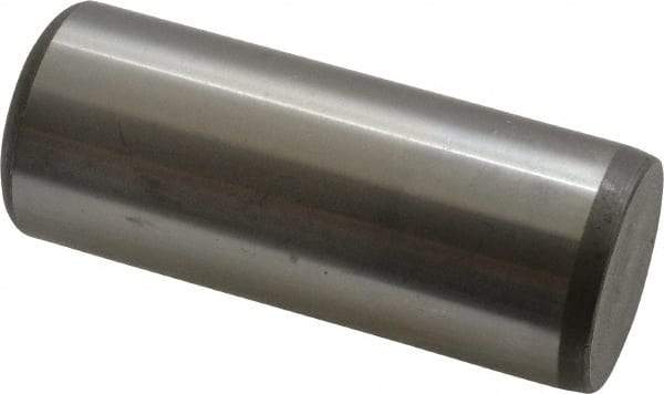 Jergens - 1" Diam x 2-1/2" Pin Length Alloy Steel Pull Out Dowel Pin - C 47-58 & C 60-64 (Surface) Hardness, 1 Beveled & 1 Threaded End - Exact Industrial Supply