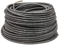 AFC CABLE - THHN, 14 AWG, 15 Amp, 250' Long, Solid Core, 2 Strand Building Wire - Black, Thermoplastic Insulation - Exact Industrial Supply