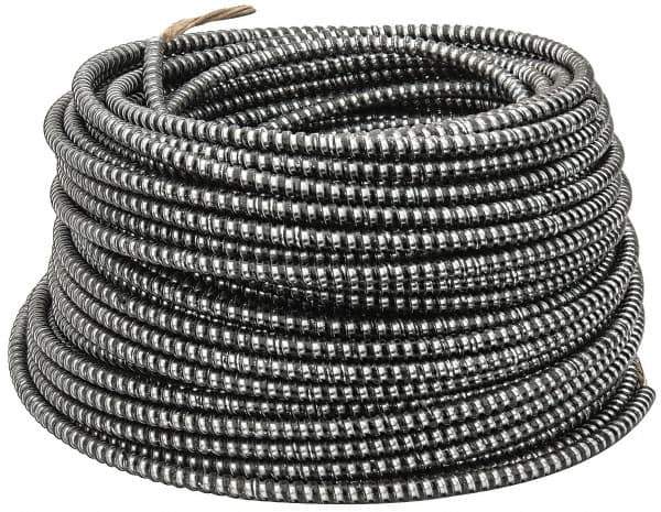 AFC CABLE - THHN, 12 AWG, 20 Amp, 250' Long, Solid Core, 2 Strand Building Wire - Black, Thermoplastic Insulation - Exact Industrial Supply