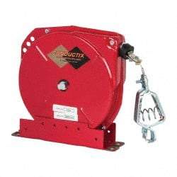 Conductix - 3/32 Inch x 50 Ft. Stranded Cable Grounding Reel - Spring Driven Reel - Exact Industrial Supply
