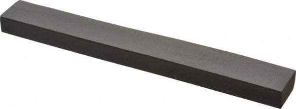 Made in USA - 1" Wide x 8" Long x 1/2" Thick, Rectangular Abrasive Stick - Medium Grade - Exact Industrial Supply
