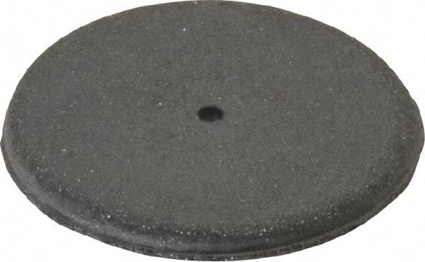 Made in USA - 1" Diam x 1/16" Hole x 1/16" Thick, 80 Grit Surface Grinding Wheel - Aluminum Oxide/Silicon Carbide Blend, Medium Grade, 20,000 Max RPM, No Recess - Exact Industrial Supply