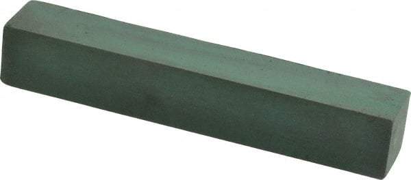 Made in USA - 1" Wide x 6" Long x 1" Thick, Square Abrasive Stick - Coarse Grade - Exact Industrial Supply