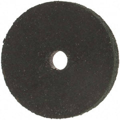Made in USA - 1-1/2" Diam x 1/4" Hole x 3/16" Thick, 46 Grit Surface Grinding Wheel - Aluminum Oxide/Silicon Carbide Blend, Coarse Grade, 15,000 Max RPM - Exact Industrial Supply