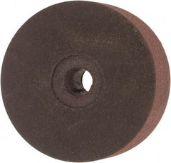 Made in USA - 1-1/2" Diam x 1/4" Hole x 1/2" Thick, 120 Grit Surface Grinding Wheel - Aluminum Oxide/Silicon Carbide Blend, Fine Grade, 15,000 Max RPM - Exact Industrial Supply