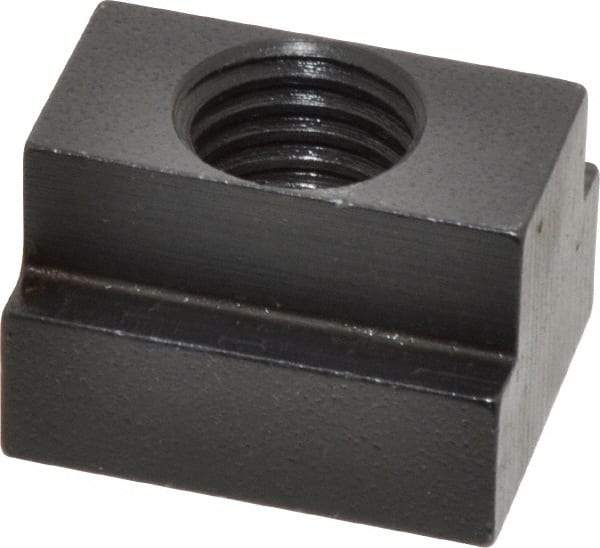 Gibraltar - 3/4-10 Blind Tapped T Slot Nut - 13/16" Slot Width, 1-1/4 x 9/16" Base Width x Height, 1-1/2 x 1" OAL x Height - Exact Industrial Supply