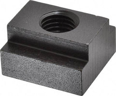 Gibraltar - 3/4-10 Blind Tapped T Slot Nut - 1" Slot Width, 1-5/8 x 5/8" Base Width x Height, 1-3/4 x 1" OAL x Height - Exact Industrial Supply