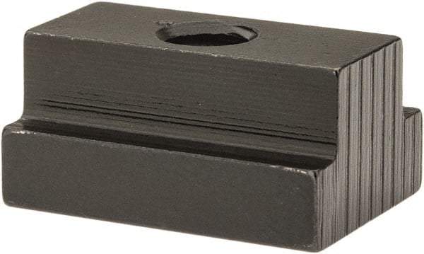 Gibraltar - M6x1.00 Blind Tapped T Slot Nut - 7/16" Slot Width, 16 x 6mm Base Width x Height, 22 x 11mm OAL x Height - Exact Industrial Supply