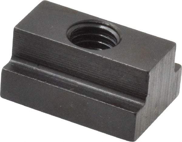 Gibraltar - M8x1.25 Blind Tapped T Slot Nut - 7/16" Slot Width, 16 x 6mm Base Width x Height, 22 x 11mm OAL x Height - Exact Industrial Supply