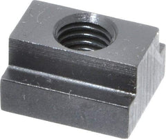 Gibraltar - M10x1.50 Blind Tapped T Slot Nut - 1/2" Slot Width, 19 x 7mm Base Width x Height, 22 x 13mm OAL x Height - Exact Industrial Supply