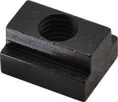 Gibraltar - M12x1.75 Blind Tapped T Slot Nut - 9/16" Slot Width, 22 x 9mm Base Width x Height, 29 x 16mm OAL x Height - Exact Industrial Supply