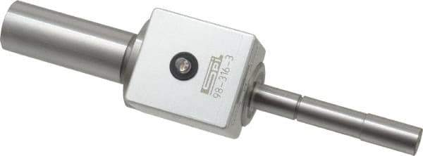 SPI - 0.4" Head Diam, 3/4" Shank Diam, Single End, Electronic Center and Depth Finder - Accurate to 0.0001", Cylindrical Contact - Exact Industrial Supply