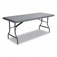 ICEBERG - Folding Tables Type: Folding Tables Width (Inch): 72 - Exact Industrial Supply