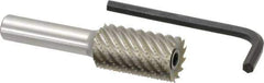 Onsrud - 7/8" Cutting Diam x 1-1/2" Length of Cut, 12 Flute, Downcut Spiral Router Bit - Uncoated, Right Hand Cut, High Speed Steel, 3-1/2" OAL x 1/2" Shank Diam, Hogger - Exact Industrial Supply