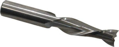 Onsrud - 1/2" Cutting Diam x 1-5/8" Length of Cut, 2 Flute, Upcut Spiral Router Bit - Uncoated, Left Hand Cut, Solid Carbide, 3-1/2" OAL x 1/2" Shank Diam, Double Edge, 30° Helix Angle - Exact Industrial Supply