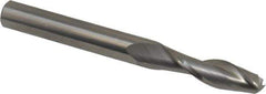 Onsrud - 5/16" Cutting Diam x 1-1/8" Length of Cut, 2 Flute, Upcut Spiral Router Bit - Uncoated, Right Hand Cut, Solid Carbide, 3" OAL x 5/16" Shank Diam, Double Edge, 30° Helix Angle - Exact Industrial Supply