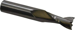 Onsrud - 1/2" Cutting Diam x 1-1/8" Length of Cut, 2 Flute, Upcut Spiral Router Bit - Uncoated, Right Hand Cut, Solid Carbide, 3" OAL x 1/2" Shank Diam, Double Edge, 30° Helix Angle - Exact Industrial Supply