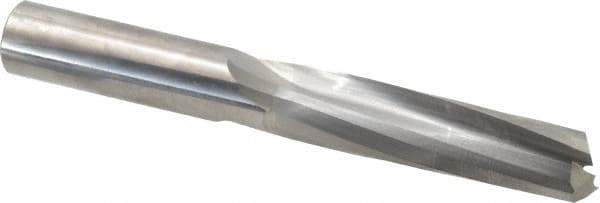 Onsrud - 3/4" Cutting Diam x 3-1/8" Length of Cut, 2 Flute, Upcut Spiral Router Bit - Uncoated, Right Hand Cut, Solid Carbide, 6" OAL x 3/4" Shank Diam, Double Edge, 11° Helix Angle - Exact Industrial Supply