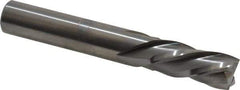 Onsrud - 1/2" Cutting Diam x 1-1/8" Length of Cut, 4 Flute, Downcut Spiral Router Bit - Uncoated, Right Hand Cut, Solid Carbide, 3-1/2" OAL x 1/2" Shank Diam, Four Edge, 30° Helix Angle - Exact Industrial Supply