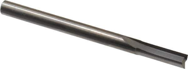 Onsrud - 1/4" Diam, 1/4" Shank Diam, 3/4" Length of Cut, 2 Flute Double Edge Straight Router Bit - 3-1/4" Overall Length, Right Hand Cut, Solid Carbide - Exact Industrial Supply