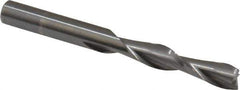 Onsrud - 1/4" Cutting Diam x 1" Length of Cut, 2 Flute, Downcut Spiral Router Bit - Uncoated, Left Hand Cut, Solid Carbide, 2-1/2" OAL x 1/4" Shank Diam, Double Edge, 30° Helix Angle - Exact Industrial Supply