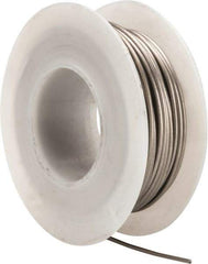 Made in USA - 18 Gage, 0.0403 Inch Diameter x 25 Ft. Long, Nickel Chromium Wire - Alloy 80/20, ASTM B344 - Exact Industrial Supply