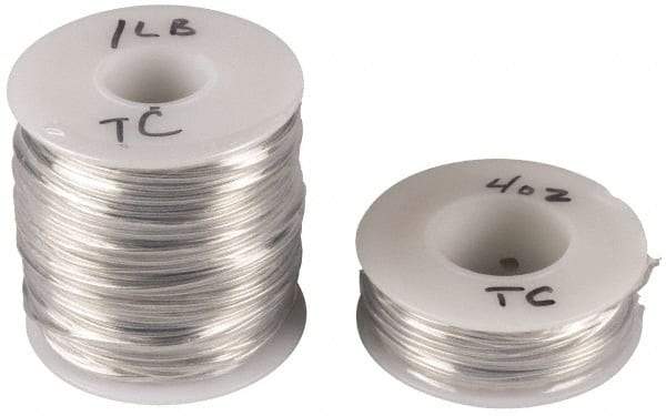 Made in USA - 26 Gage, 0.0159 Inch Diameter x 315 Ft. Long, Nickel Chromium Wire - Alloy 80/20, ASTM B344 - Exact Industrial Supply