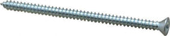 Value Collection - #10 Flat Head Phillips Sheet Metal Screw - Steel, 3" OAL, Grade 2 - Exact Industrial Supply