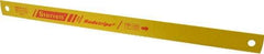 Starrett - 18" Long, 10 Teeth per Inch, High Speed Steel Power Hacksaw Blade - Toothed Edge, 1-1/4" Wide x 0.062" Thick - Exact Industrial Supply