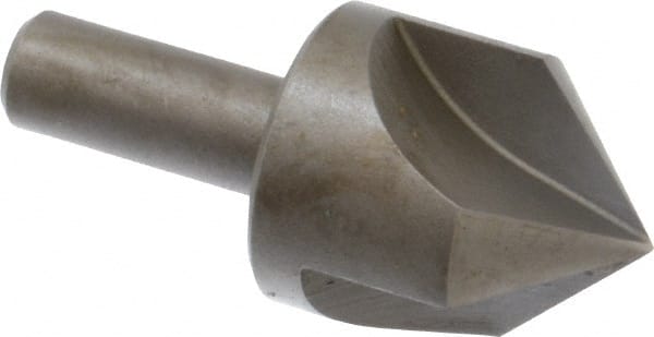 Keo - 1-1/4" Head Diam, 1/2" Shank Diam, 3 Flute 90° High Speed Steel Countersink - Exact Industrial Supply