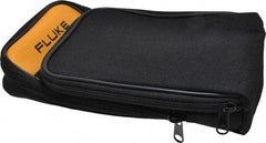 Fluke - Black/Yellow Electrical Test Equipment Case - Use with Digital Multimeters - Exact Industrial Supply