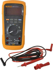 Fluke - 27-II, CAT IV, CAT III, 1,000 VAC/VDC, Digital True RMS Auto Ranging Manual Ranging Multimeter - 50 mOhm, Measures Voltage, Capacitance, Current, Frequency, Resistance - Exact Industrial Supply